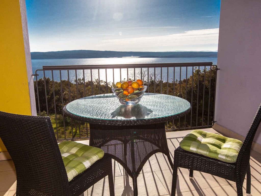 Ferienwohnung mit Klimaanlage und Meerblick
