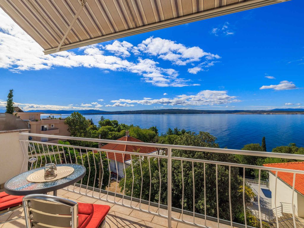 Ferienwohnung 100 m vom Strand mit Meerblick