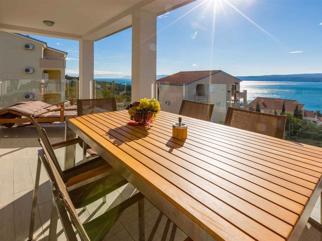 Ferienwohnung mit Klimaanlage und Meerblick