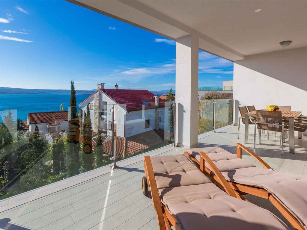 Ferienwohnung mit Klimaanlage und Meerblick