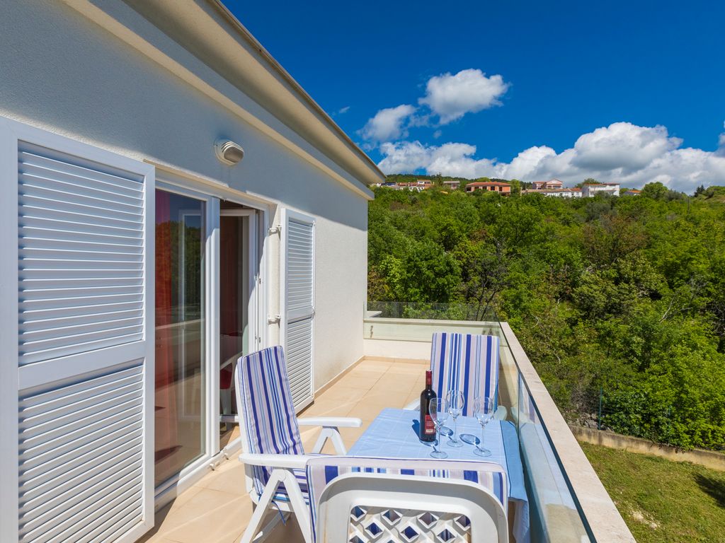 Studio mit Klimaanlage und Meerblick