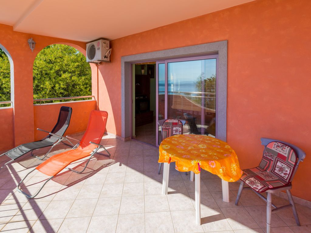 Ferienwohnung mit Meerblick und Pool