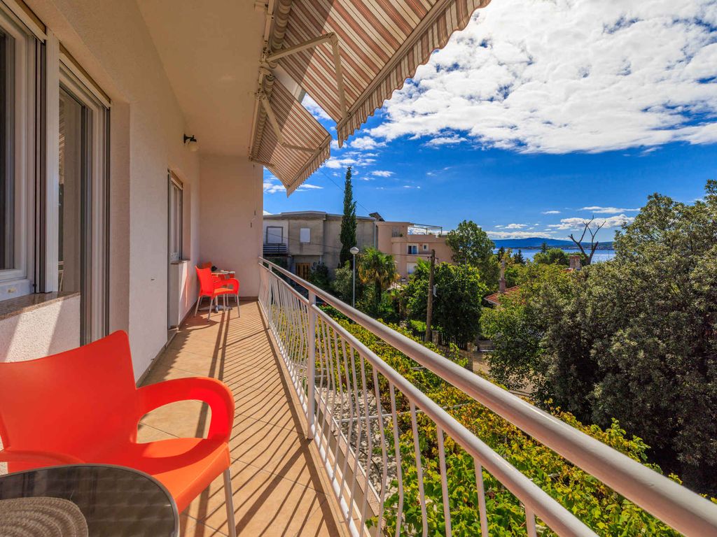 Ferienwohnung mit Balkon mit Meerblick