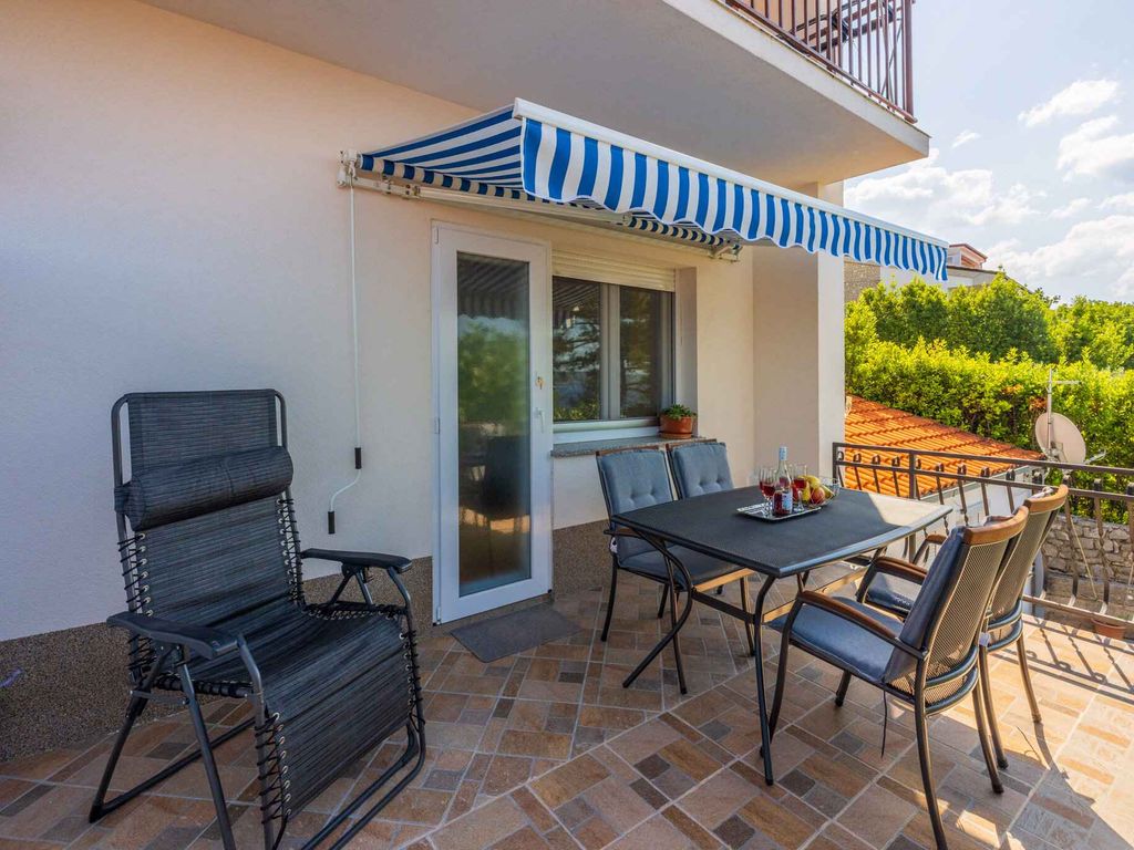 Ferienwohnung mit Balkon in Strandnähe