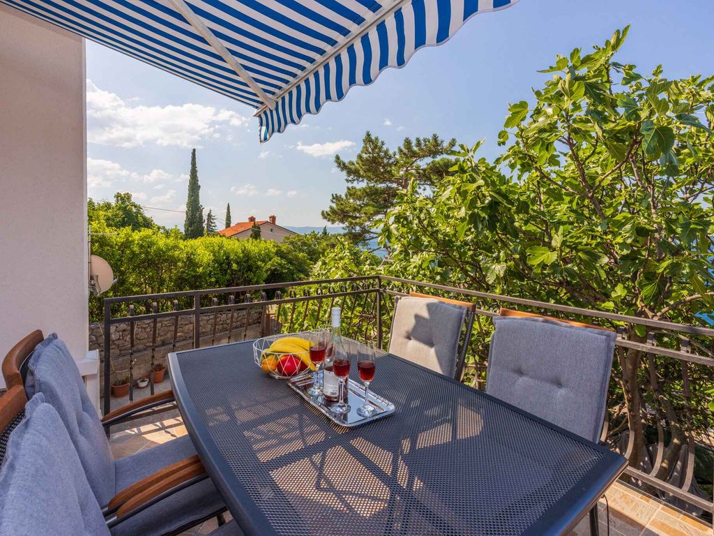 Ferienwohnung mit Balkon in Strandnähe