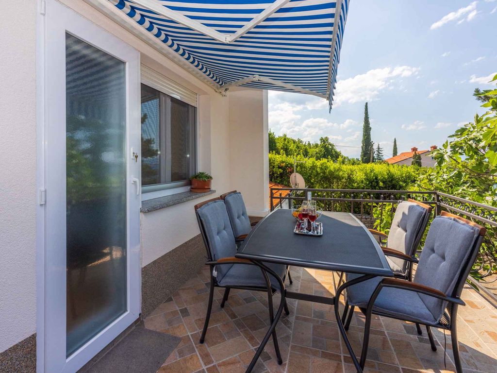 Ferienwohnung mit Balkon in Strandnähe