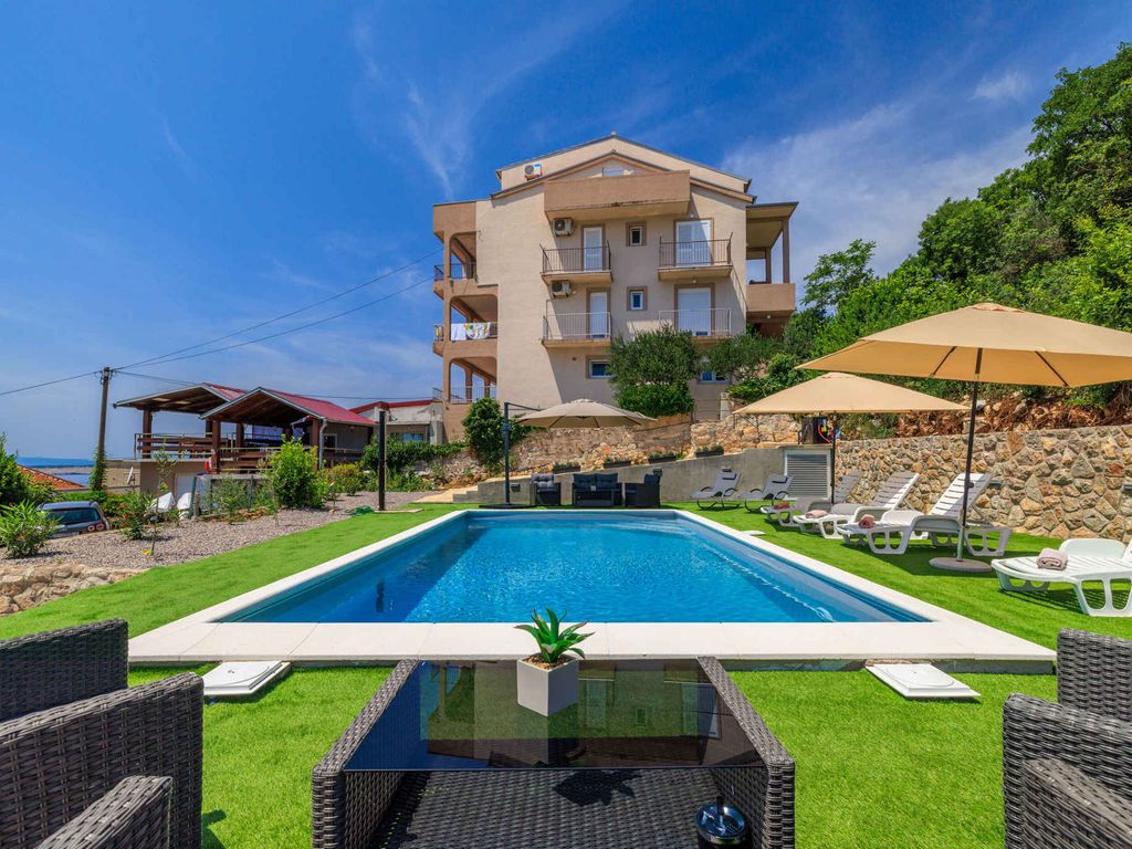 Ferienwohnung mit Meerblick und Klimaanlage