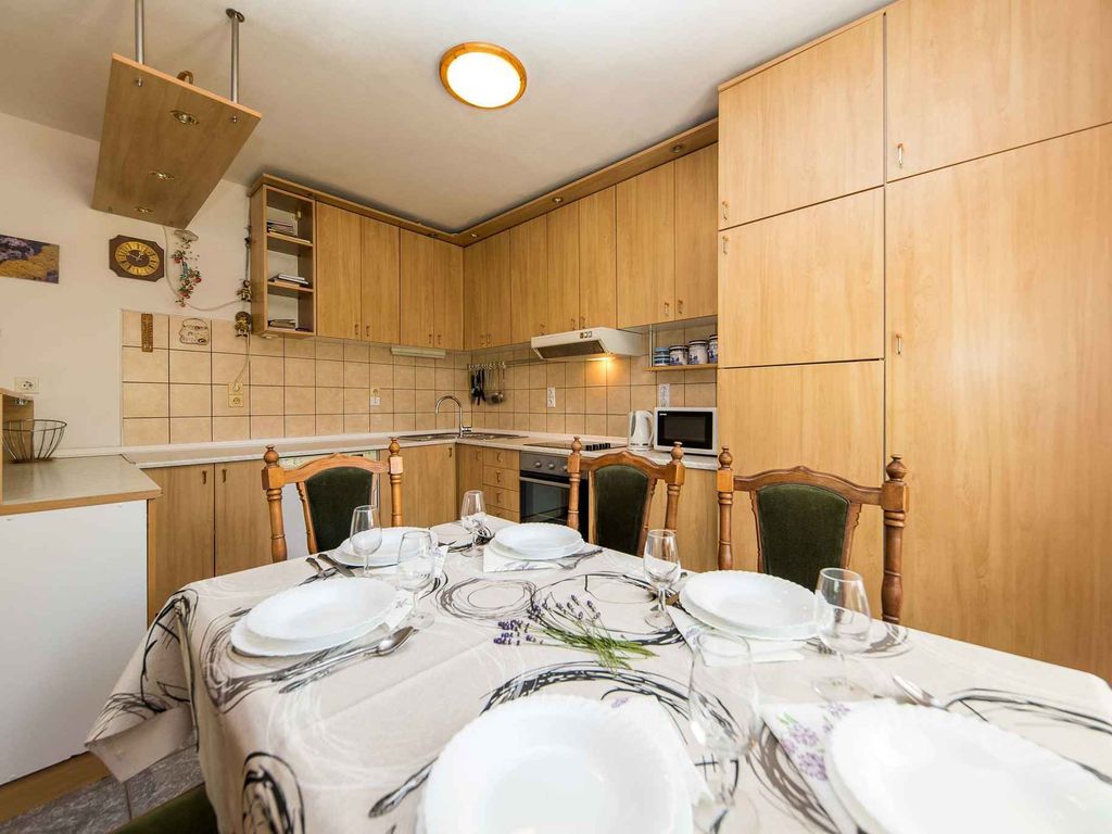 Ferienhaus mit Klimaanlage und Meerblick