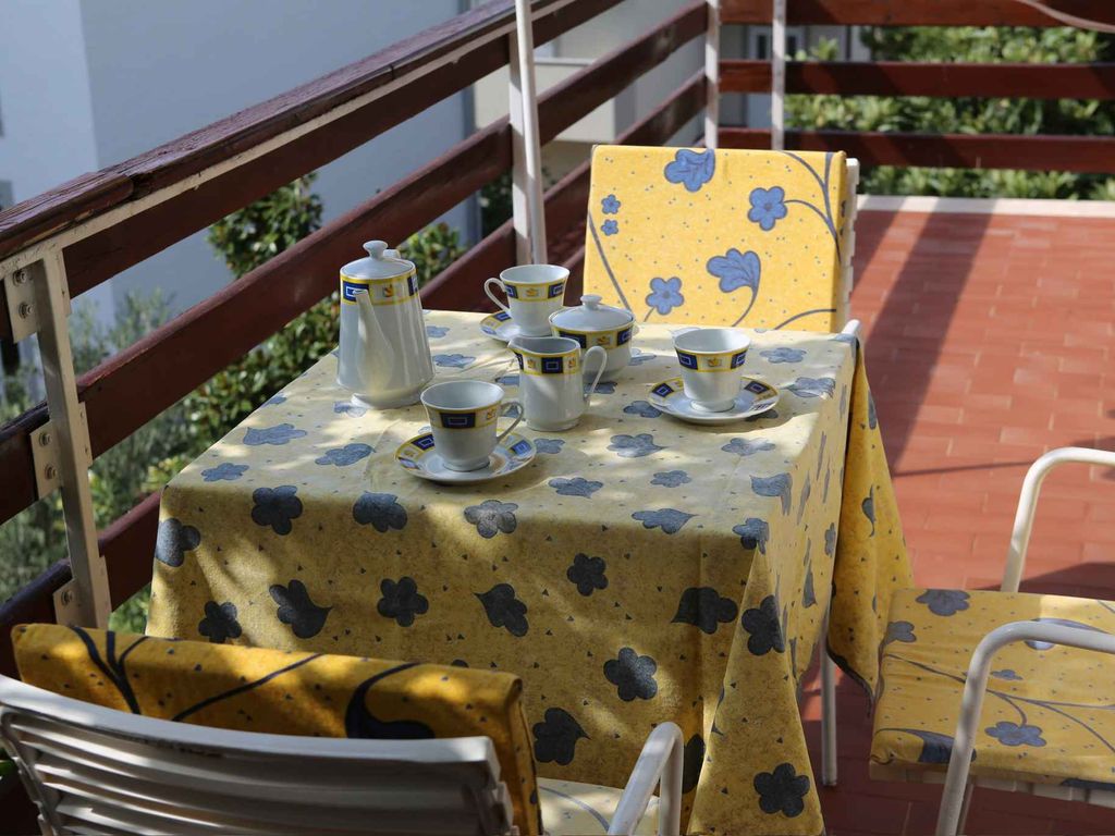 Ferienwohnung mit Balkon und Meerblick