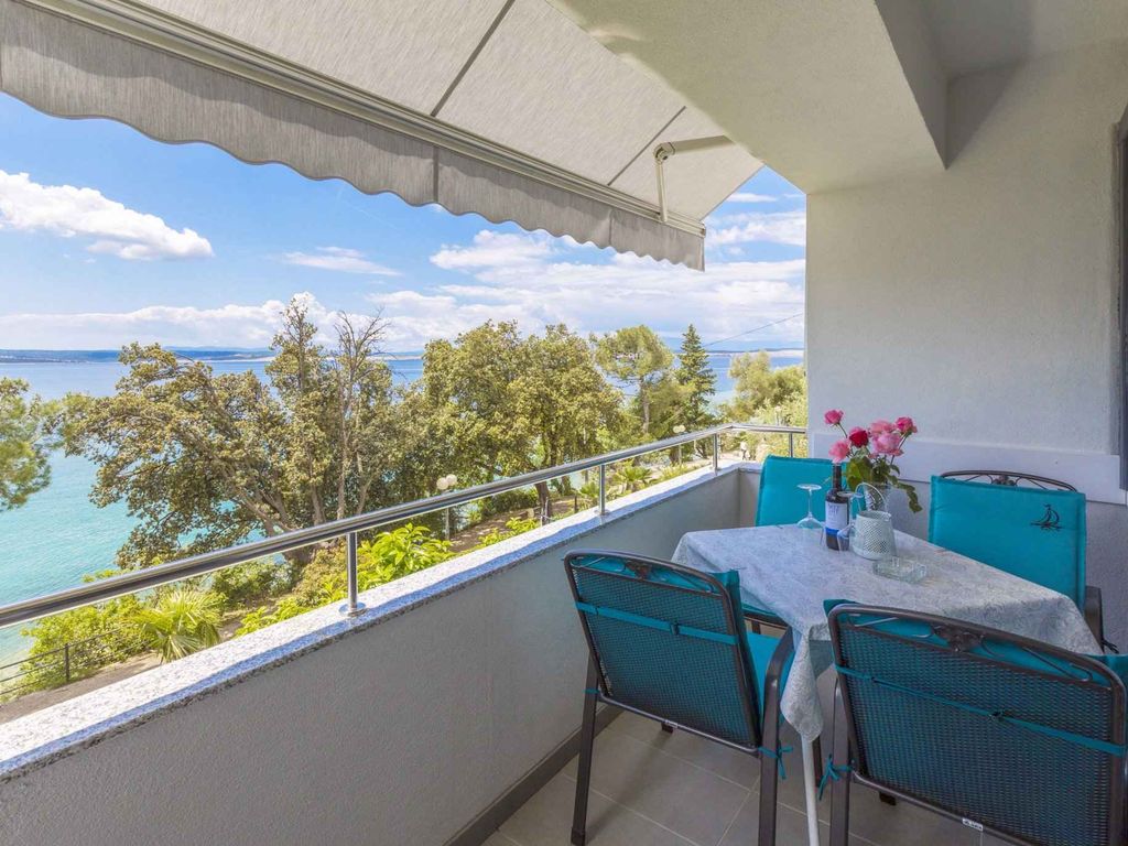 Ferienwohnung mit Meerblick, Garten und Grill