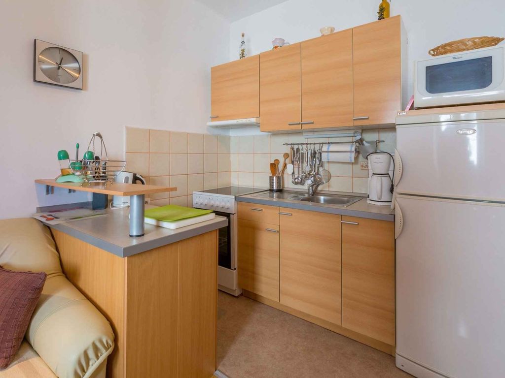Ferienwohnung mit Meerblick, Garten und Grill