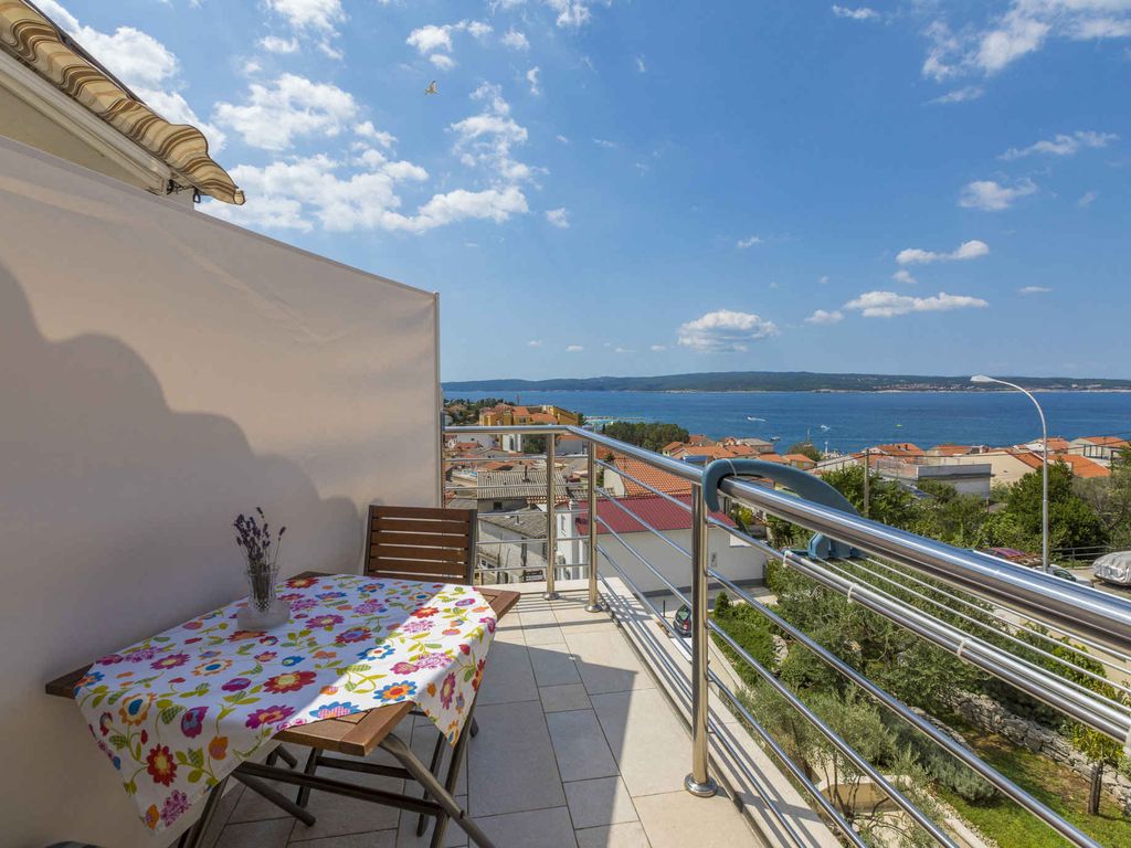 Ferienwohnung mit Klimaanlage und Meerblick