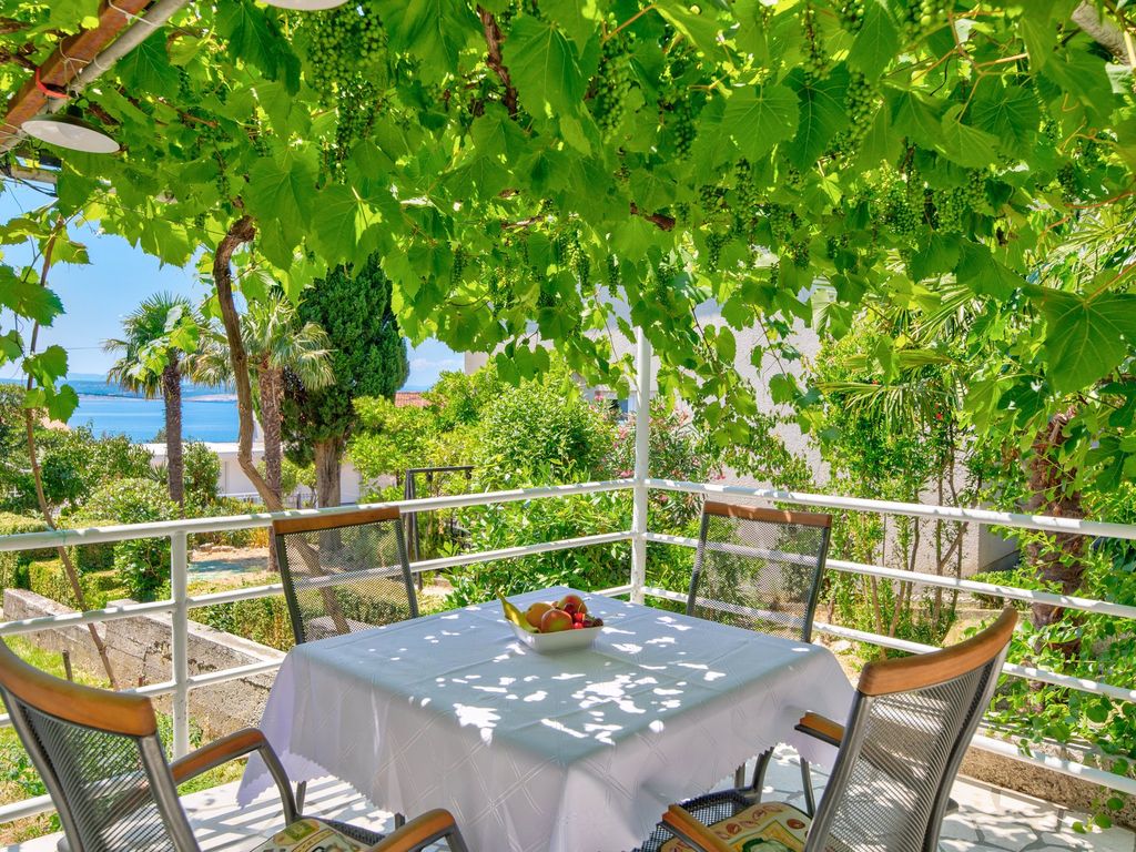 Studio mit Terrasse und Meerblick