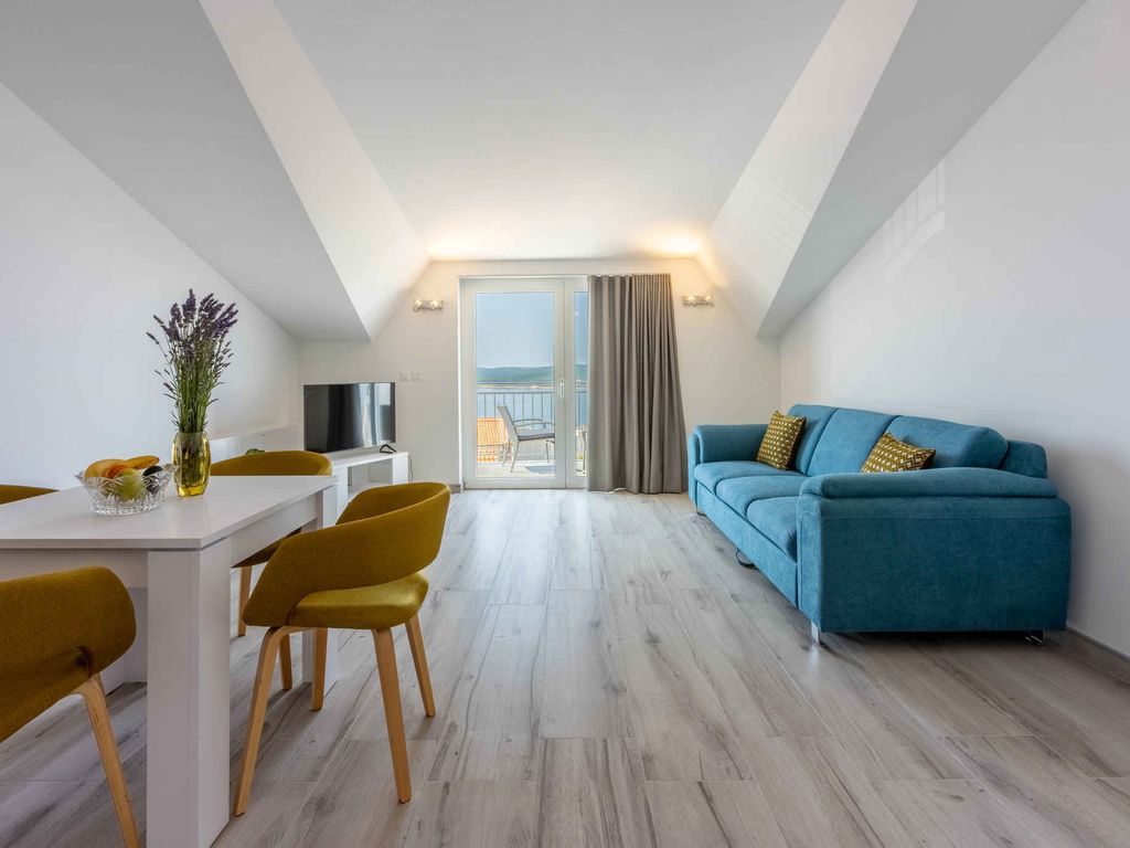 Ferienwohnung mit Klimaanlage und Meerblick