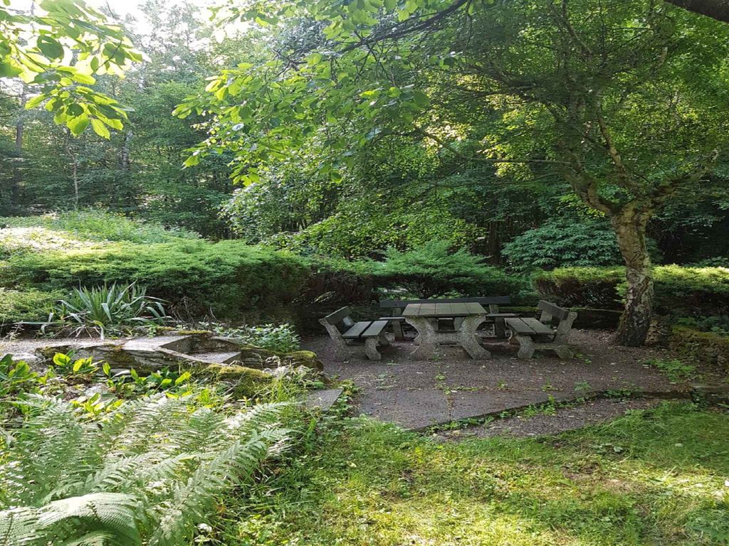 Ferienhaus mit wunderschönen Ausblick im Garten