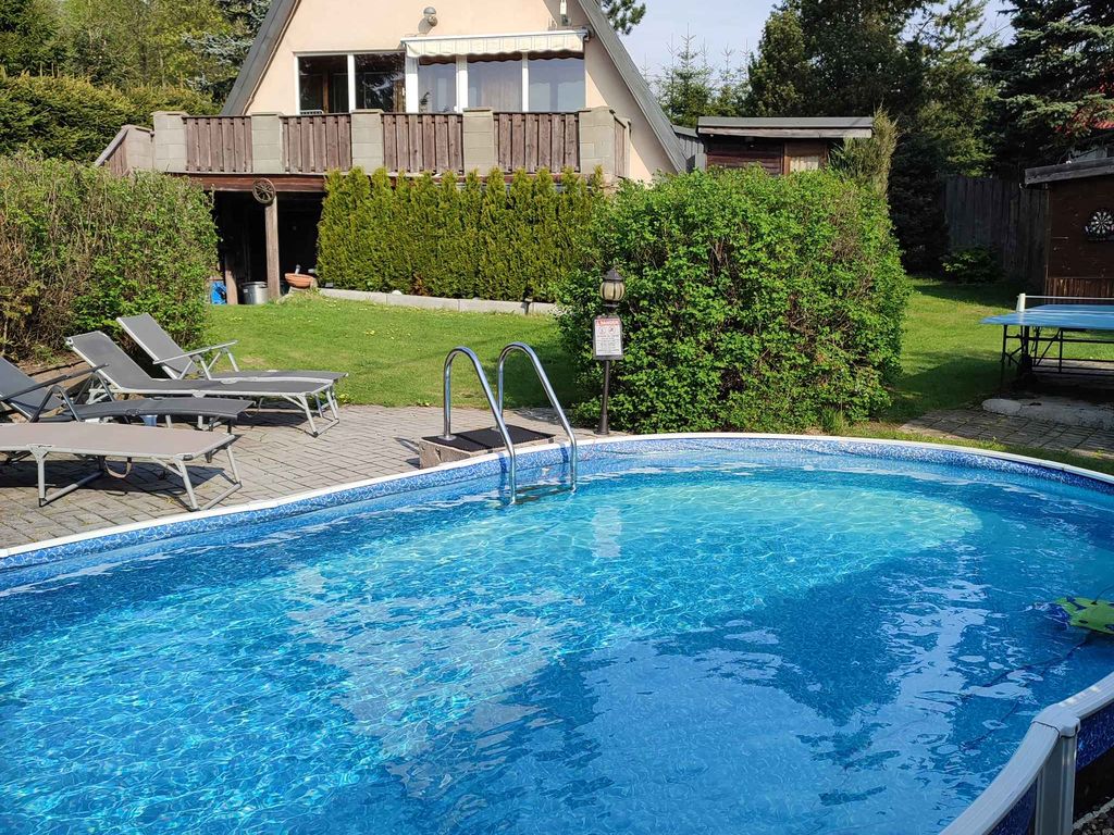 Berghütte Svahova mit Kamin, Sauna, Tennisplatz, Whirpool und Außenpool