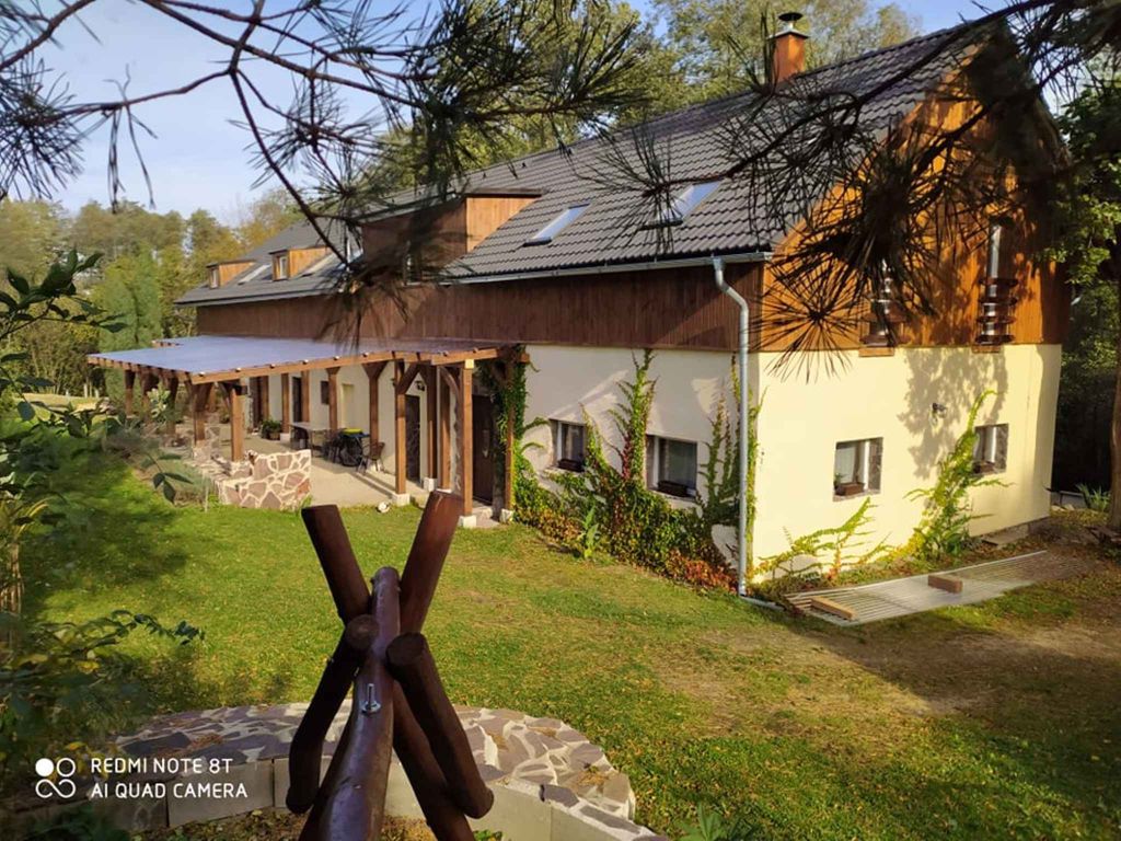 Ferienhaus mit Garten-Wellness