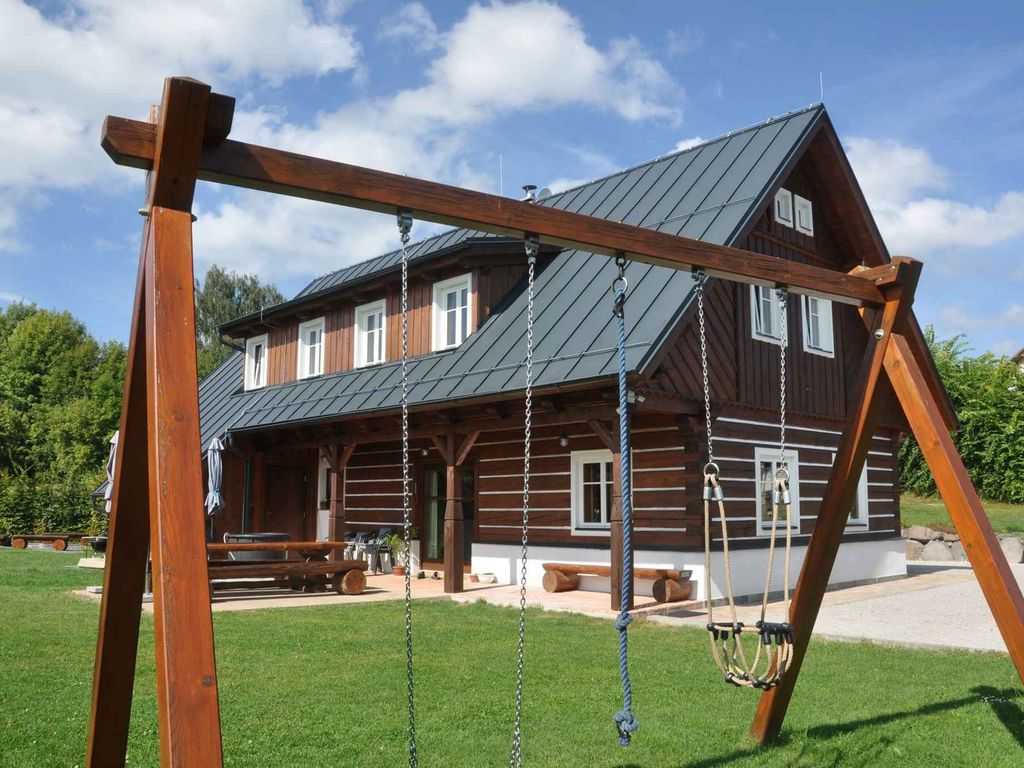 Ferienhaus mit Kamin