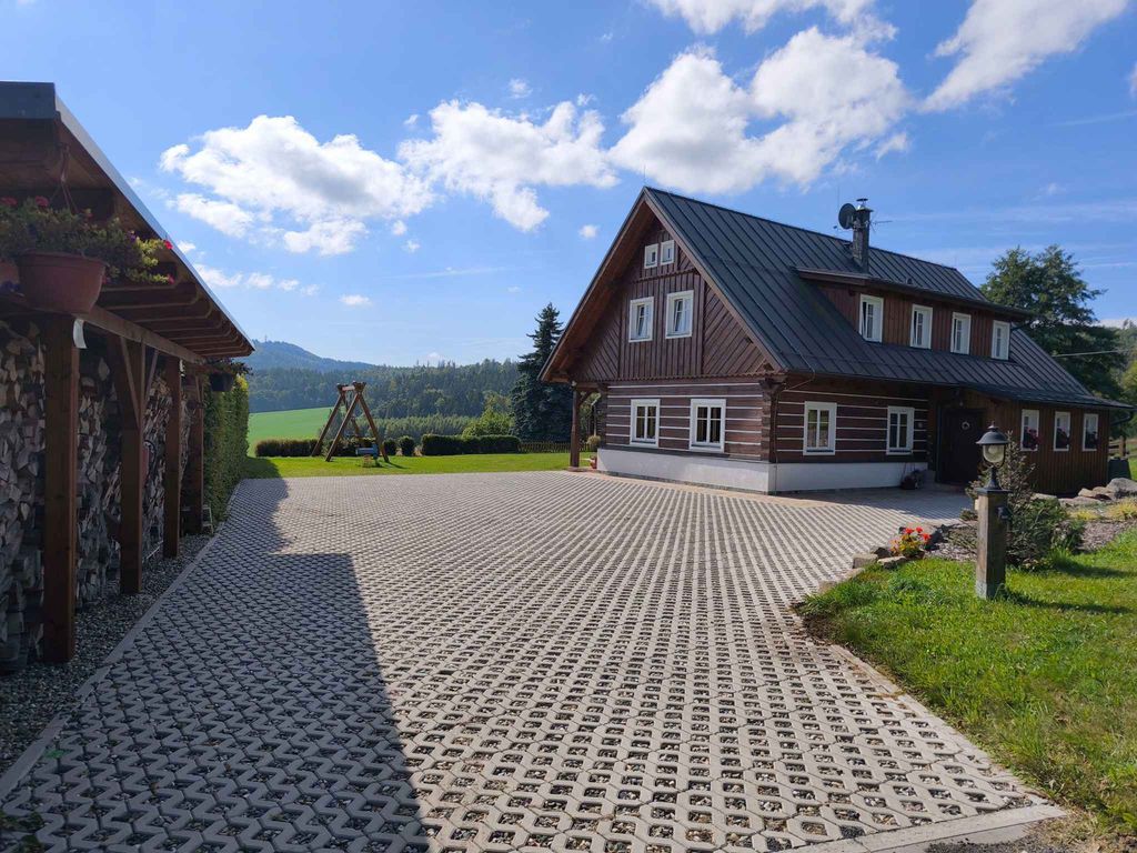 Ferienhaus mit Kamin