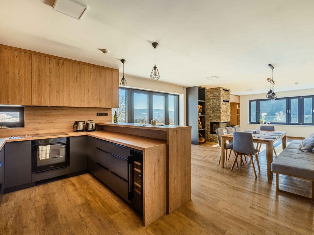 Chalet mit schöne Panorama und mit Sauna