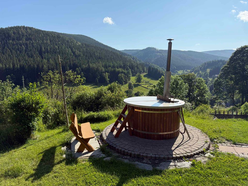 Ferienwohnung mit einem spektakulären Blick auf das Tal