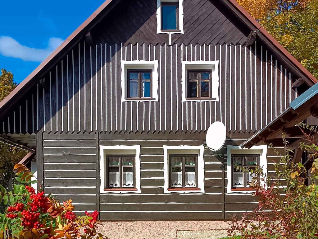Ferienhaus mit Sauna und Riesengebirgspanorama