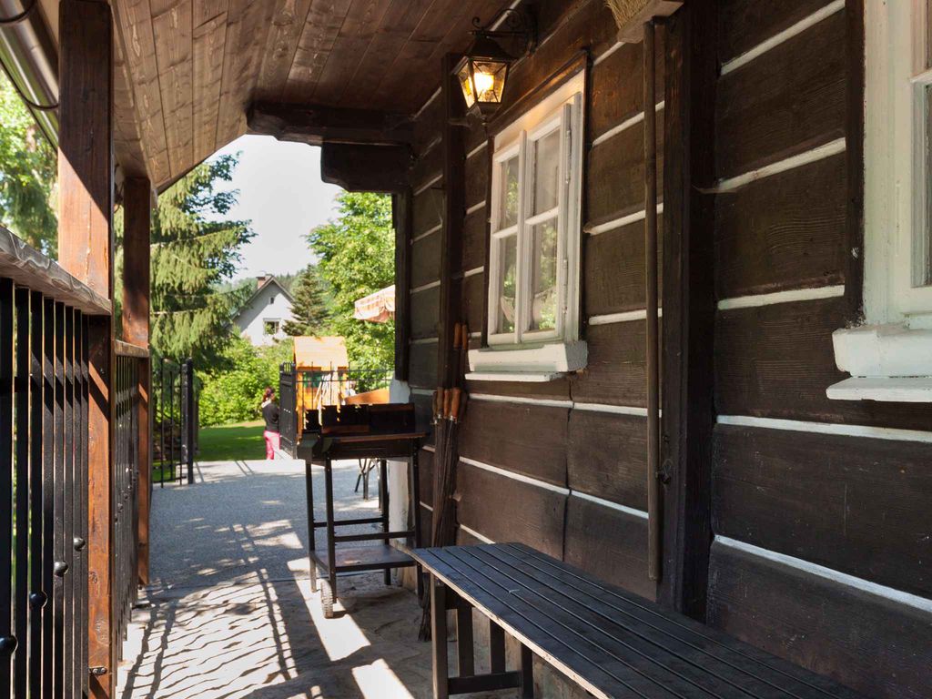 Ferienhaus Berghütte mit Infrasauna und Badefass