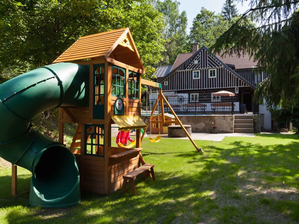 Ferienhaus Berghütte mit Infrasauna und Badefass