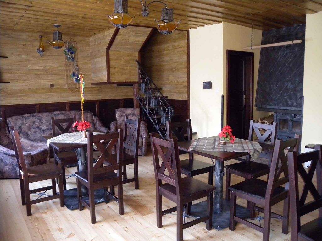 Ferienhaus am Wald mit Veranda