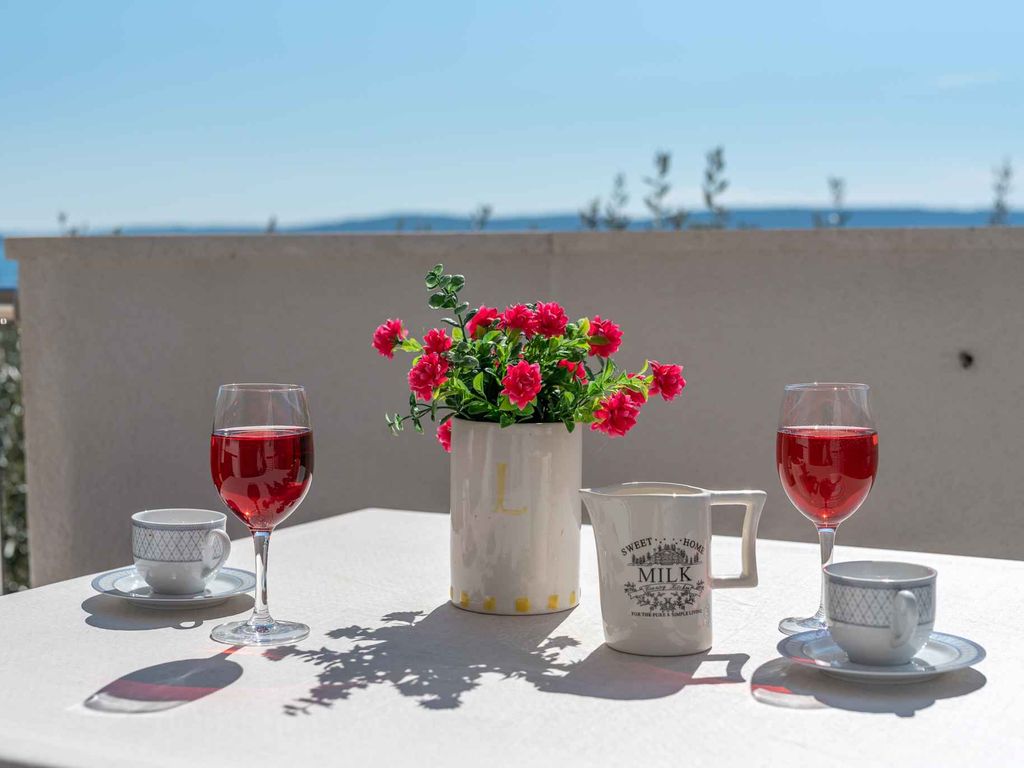 Ferienwohnung mit Meerblick