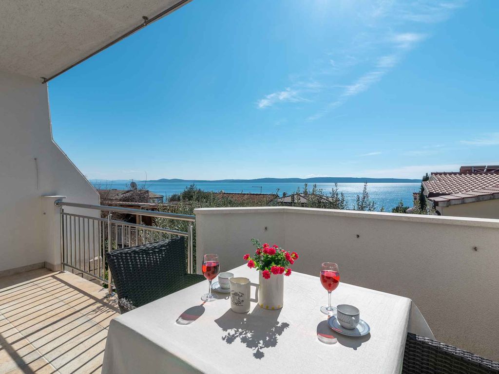 Ferienwohnung mit Meerblick
