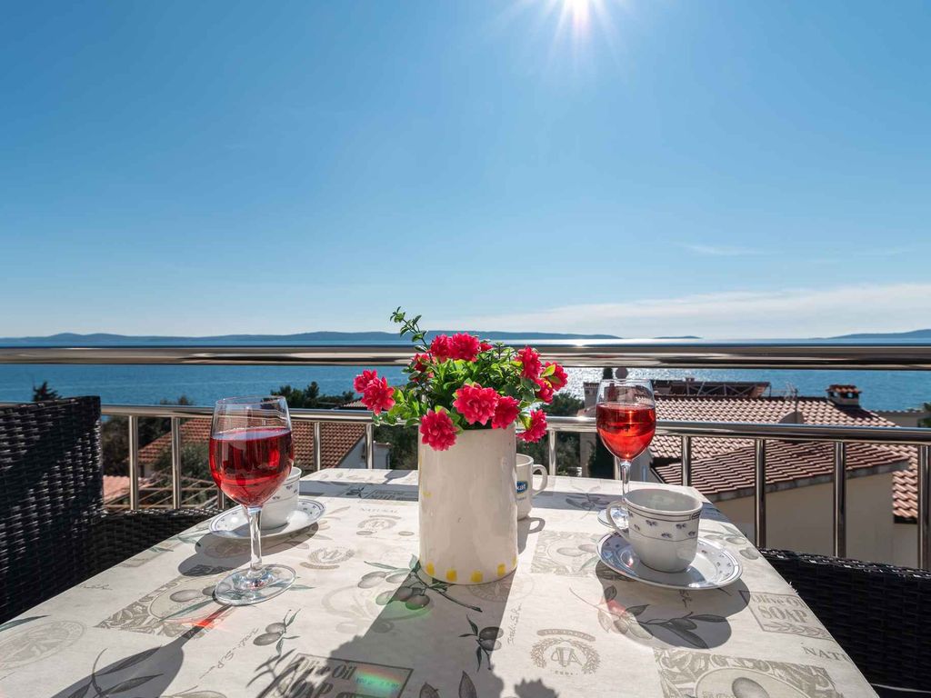 Ferienwohnung mit Meerblick