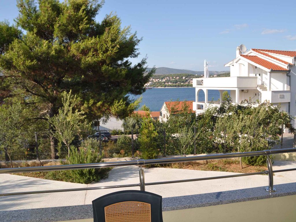 Ferienwohnung 150 m vom Strand mit Meerblick