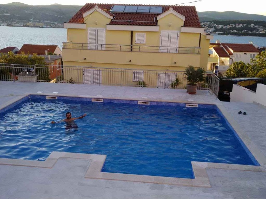 Ferienwohnung 150 m vom Strand mit Meerblick