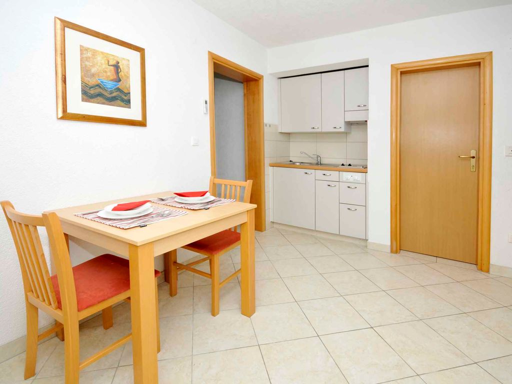 Ferienwohnung 150 m vom Strand mit Meerblick