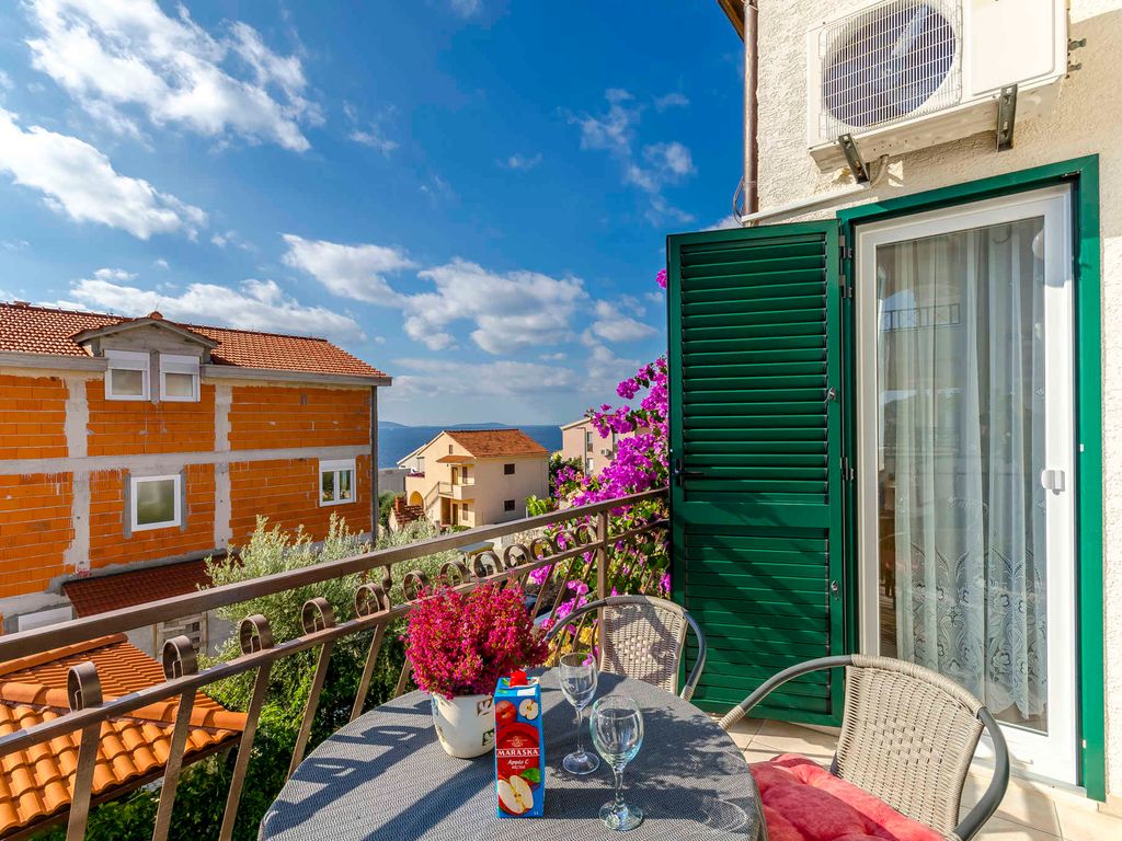 Ferienwohnung mit Klimaanlage und Meerblick