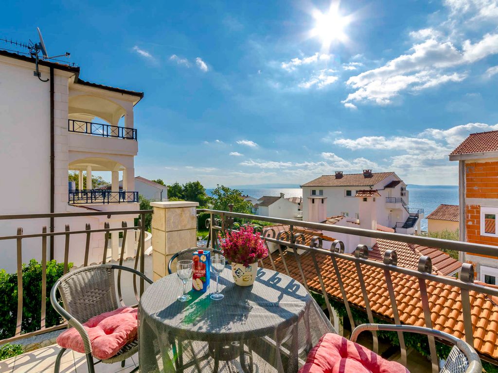 Ferienwohnung mit Klimaanlage und Meerblick
