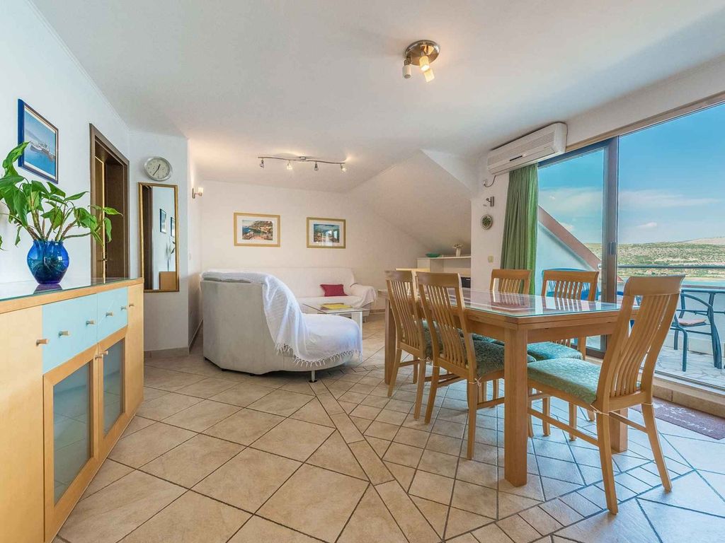 Apartment mit Balkon und Meerblick auf der Insel Ciovo für 4-5 Personen