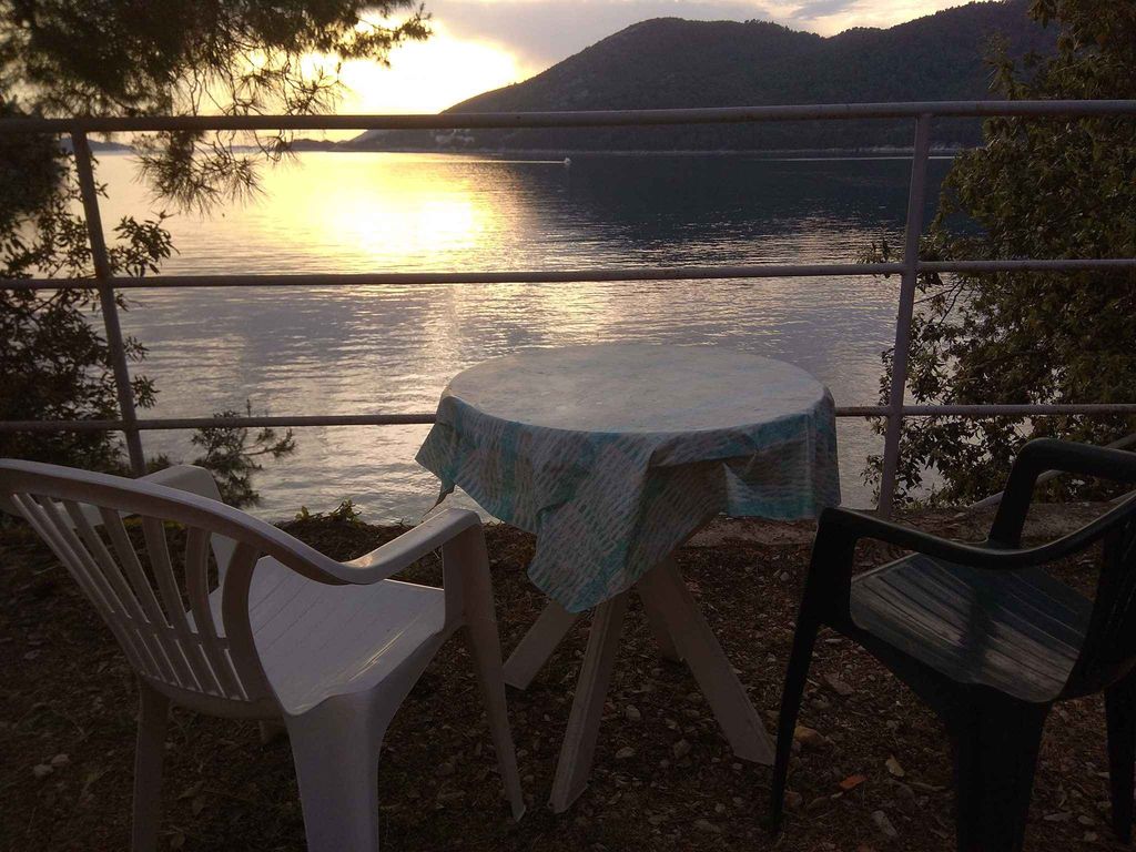 Studio mit Terrasse und Meerblick