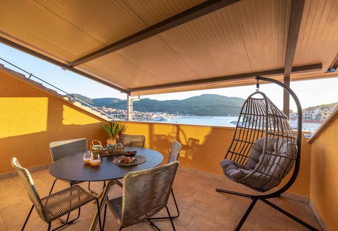 Ferienwohnung mit Klimaanlage und Meerblick