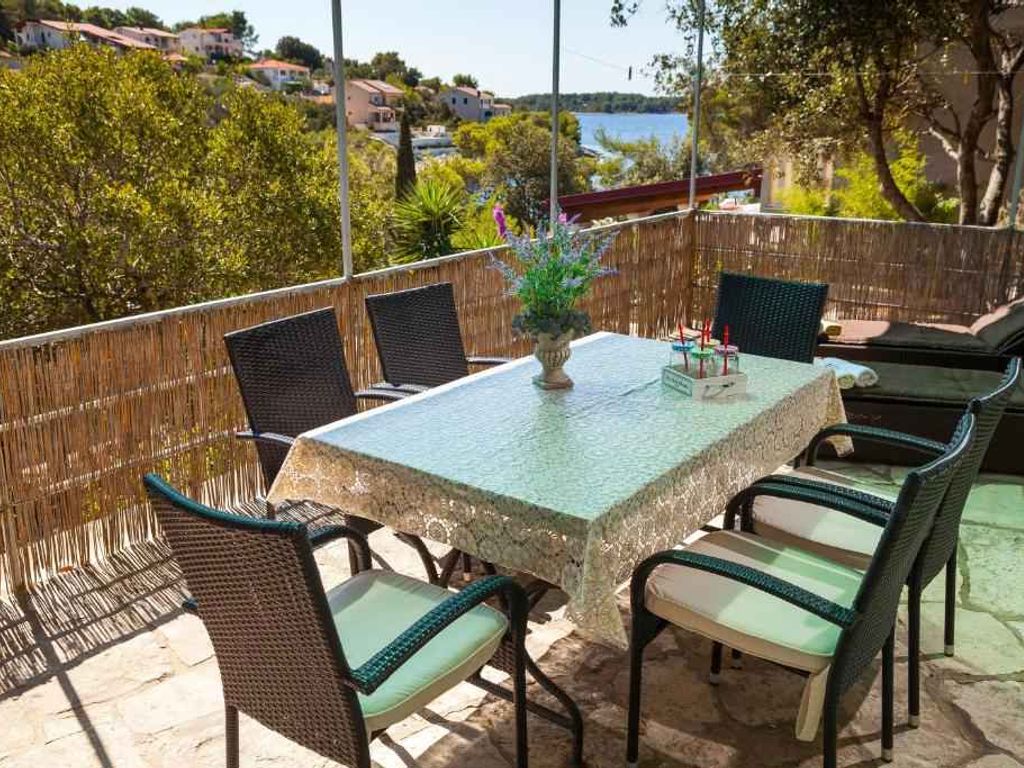 Ferienhaus mit Klimaanlage und Meerblick