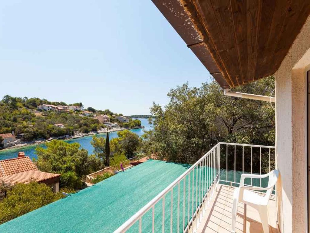 Ferienhaus mit Klimaanlage und Meerblick