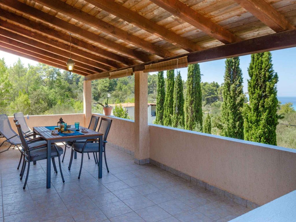 Ferienwohnung am Meer mit Terrasse