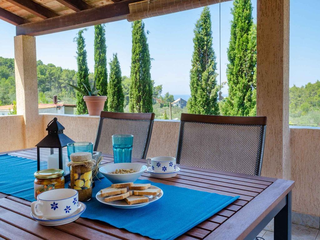 Ferienwohnung am Meer mit Terrasse
