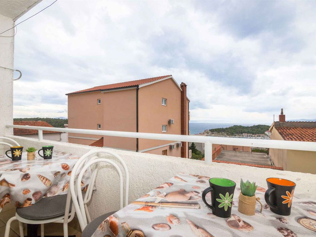 Ferienwohnung mit Balkon und Meerblick