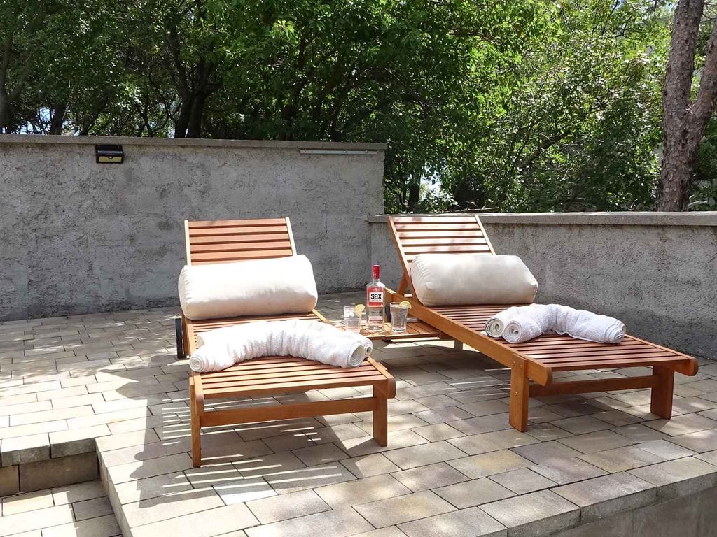 Ferienhaus mit Garten