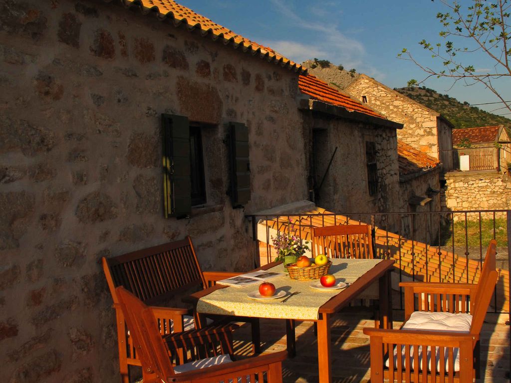 Ferienhaus mit Klimaanlage und Grill