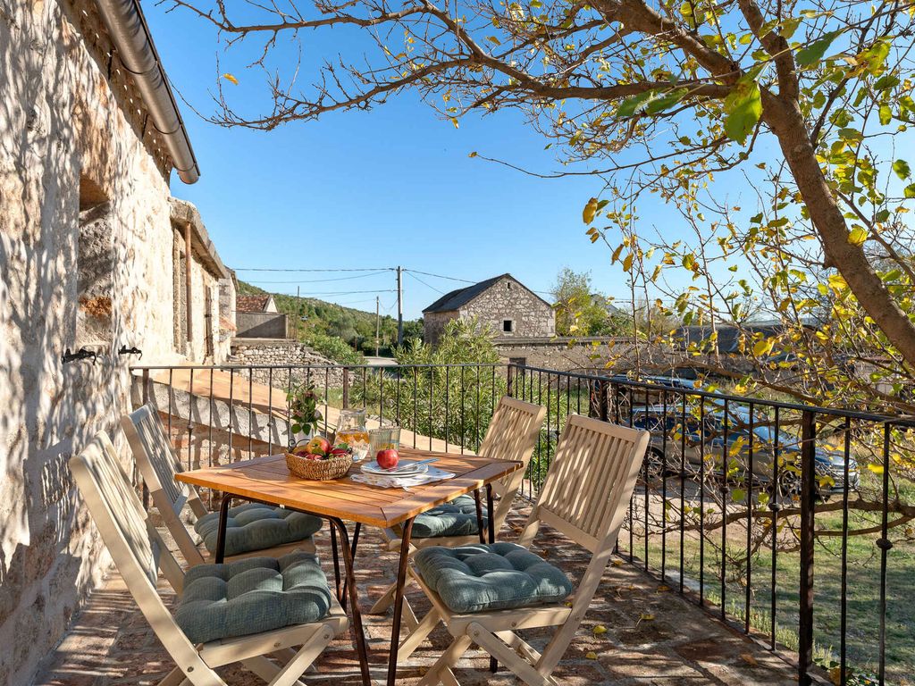 Ferienhaus mit Klimaanlage und Grill