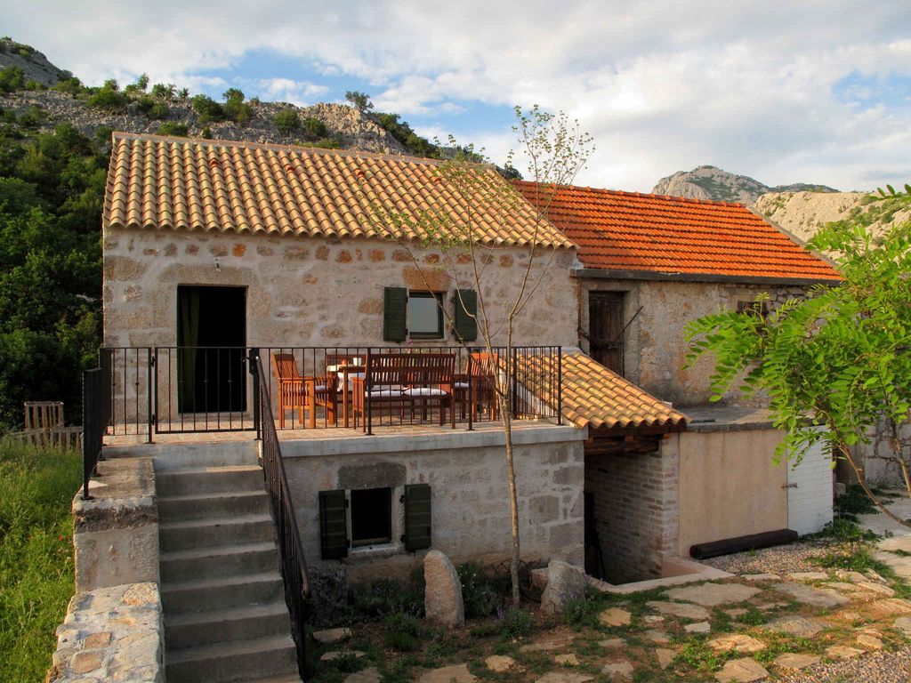 Ferienhaus mit Klimaanlage und Grill