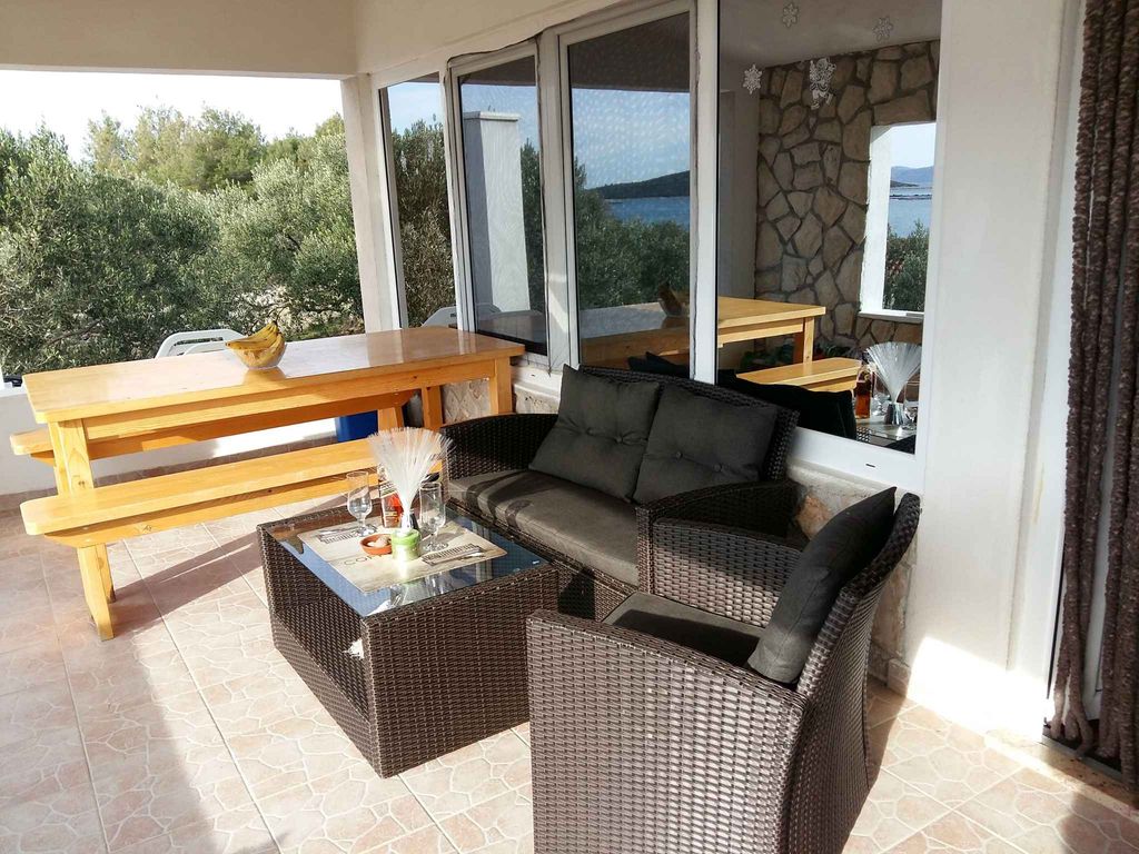 Ferienhaus mit Klimaanlage und Meerblick